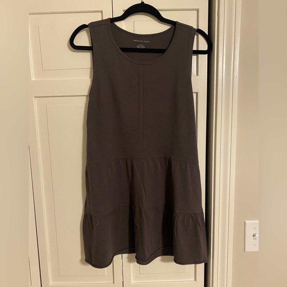 💜💜 3/$25 💜💜 American Eagle tiered peplum tunic top